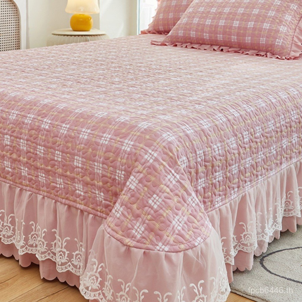 Tatami Quilted Bed Skirt Kang Sheet Bed Sheet Bed Cover Quilted Double Bed Cover Single Piece Four S