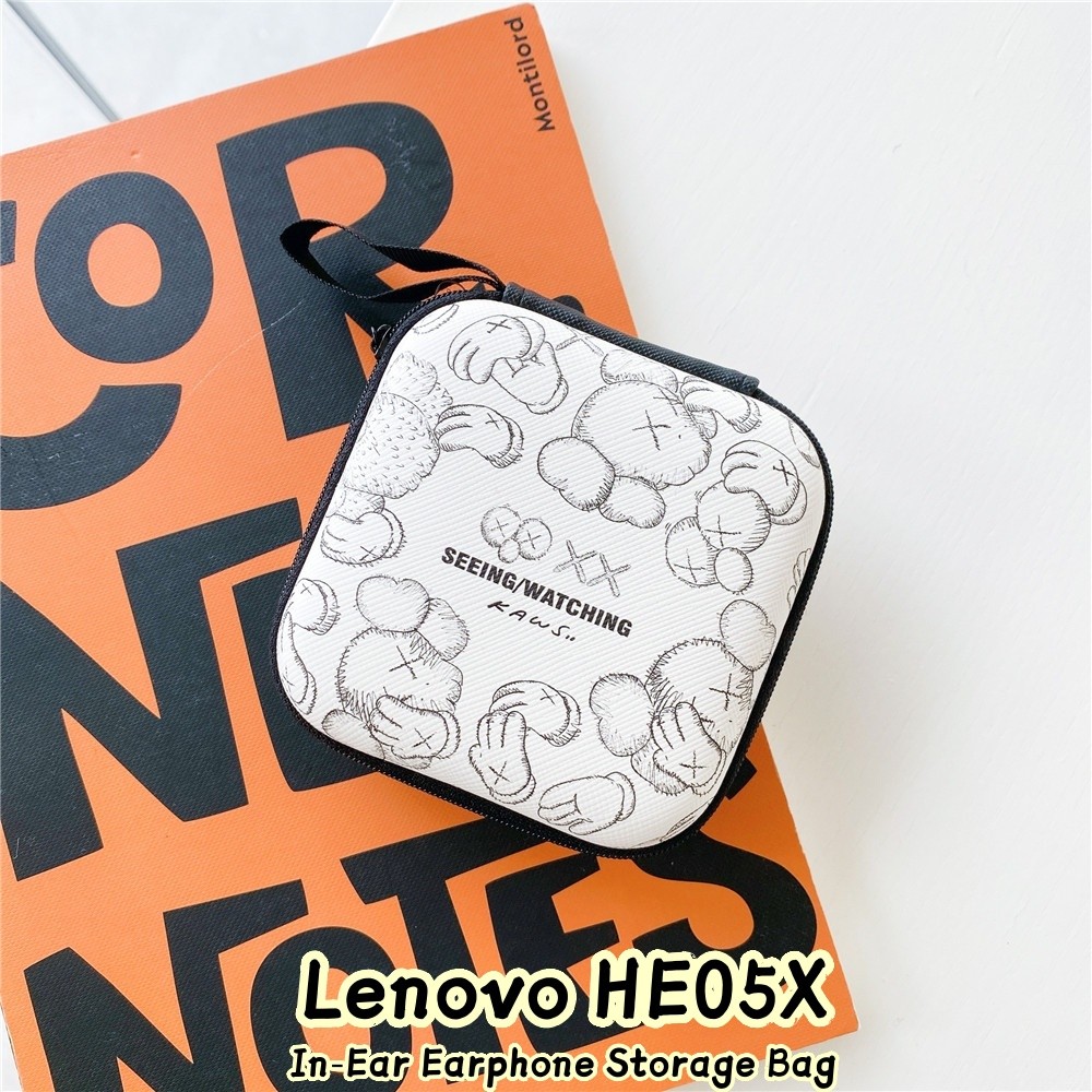 หูฟัง Imamura สำหรับ Lenovo HE05X แบบใส่ในหู มีสาย USB และกระเป๋าเก็บ