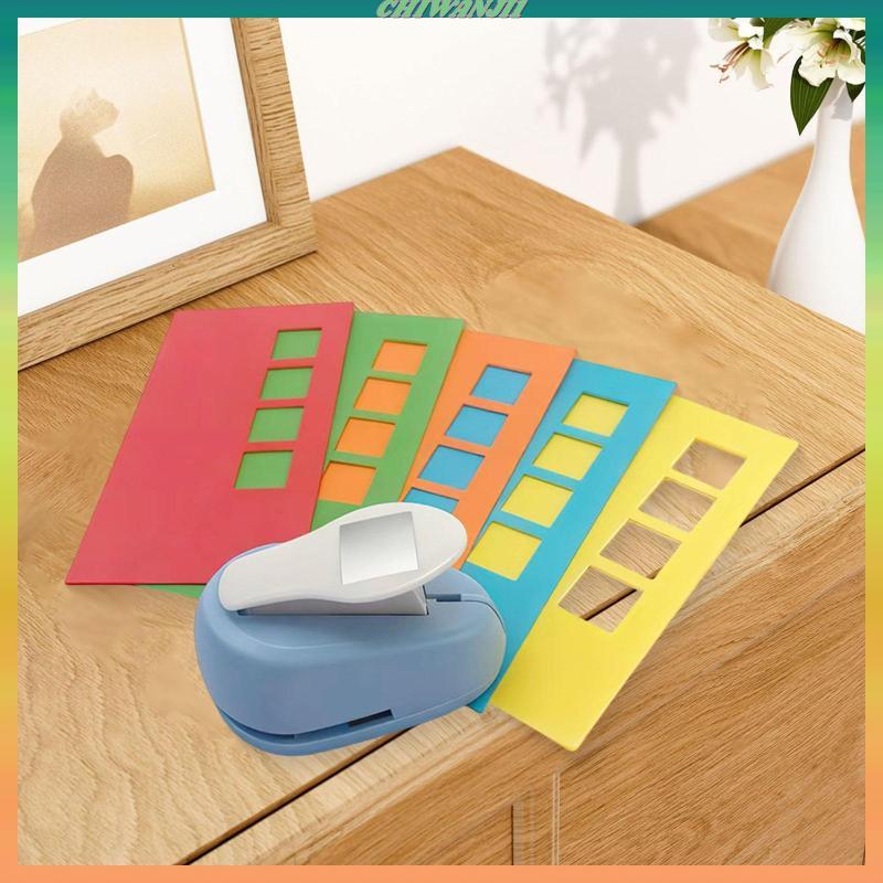 [เท่าไหร่1] Tab Punch Square Punch Craft Lever Punch Paper Punch Square Lever Action Craft Punch ทํา