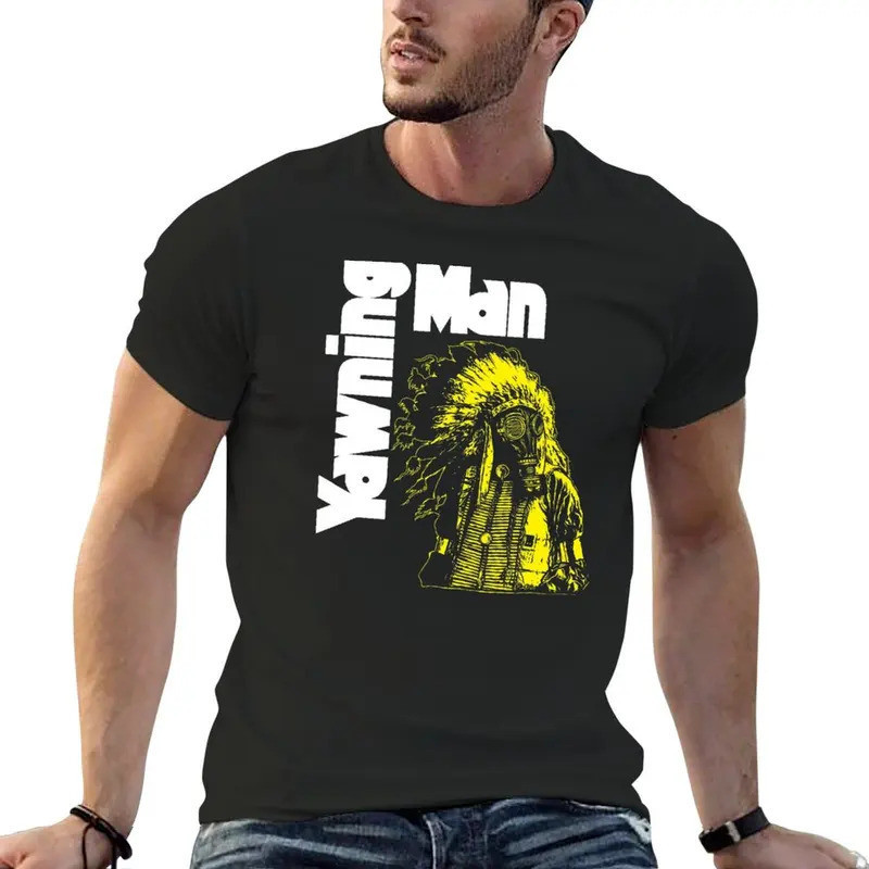ใหม่ เสื้อยืด Yawning Man - Live at Giant Rock เสื้อยืดที่ปรับแต่งได้ เสื้อยืดสีดำ เสื้อยืดสำหรับผู้
