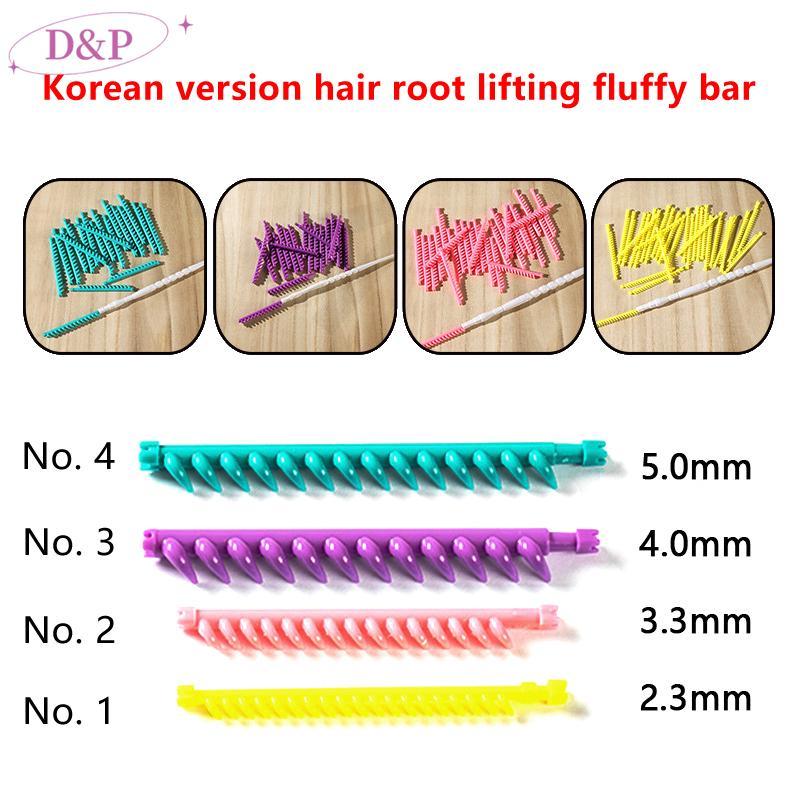 Solitudered 30 ชิ้น Hair Root Perm Rods Bars Curlers ชุดพร้อมคลิป 2.3/3.3/3/4/5 มม. วีเอ็น