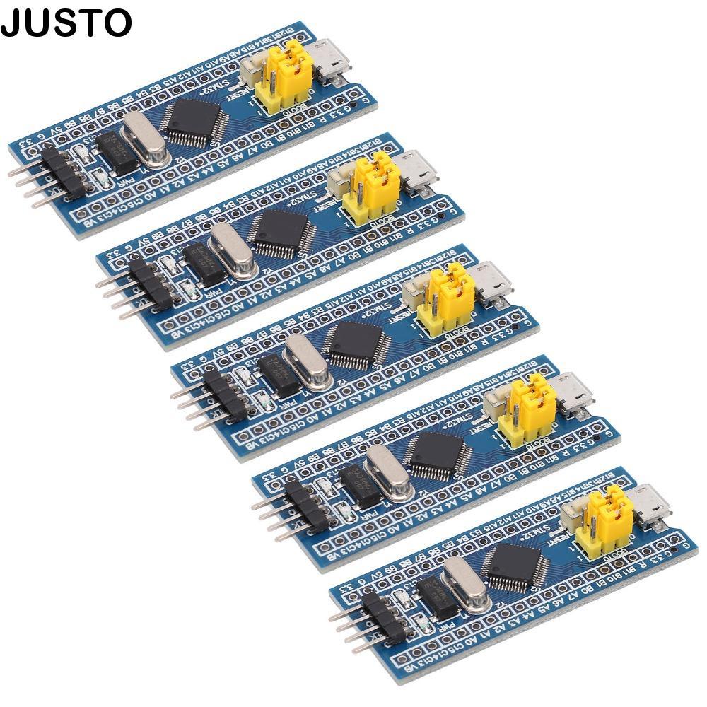 JUSTO 5PCS Core Board โมดูล, 40 Pin Micro USB พอร์ตระบบโมดูล,โมดูล Core โปรแกรม SWD STM32F103C8T6 40