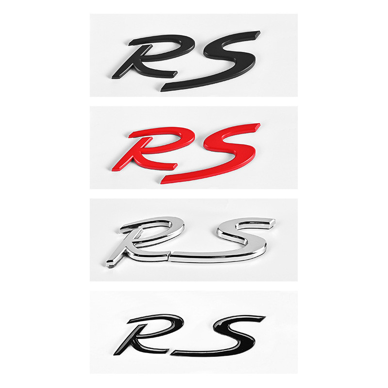 เหมาะสําหรับ Porsche 911 โลโก้รถ GT3RS โลโก้ภาษาอังกฤษ Cayenne cayman โลโก้ GT4RS ด้านหลังคําอะไหล่ร