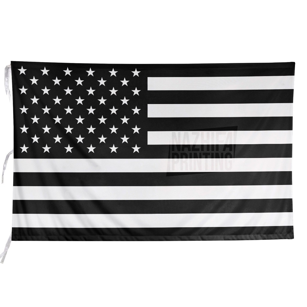 Black American Flag, Black American Flag USA Flag ธง USA ของ stankonia - (ธงชาติ) - ขนาดสมบูรณ์ (เล็
