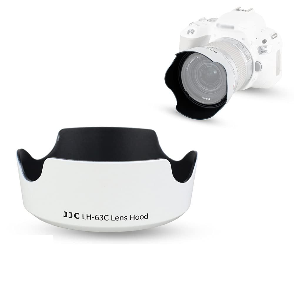 【From Japan】
JJC EW-63C Compatible Lens Hood for Canon EOS R50 R8 R10 EF-S 18-55mm f3.5-5.6 is STM R