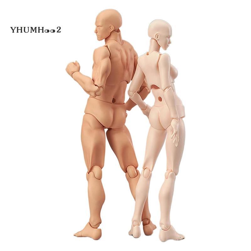 [yhumh002]Drawing Figures Small Drawing Figure Model Stop Motion Figure forSsketching A