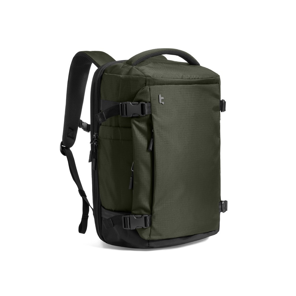 Tomtoc Navigator-T66 Liteway Travel Laptop Backpack - Green กระเป๋าเป้สะพายหลัง ขนาด 28L / 40L
