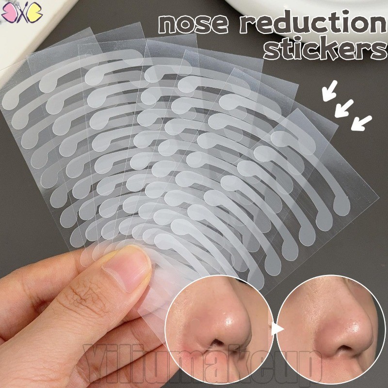 100-300สติ๊กเกอร์ โปร่งใสจมูก รูปร่าง แพทช์ความงาม - ยืดหยุ่น ตัวเอง-กาว ปรับโฉมสติกเกอร์ - หดจมูก - เครื่องมือบํารุงผิวหน้า - แพทช์จมูกเหนี่ยวห