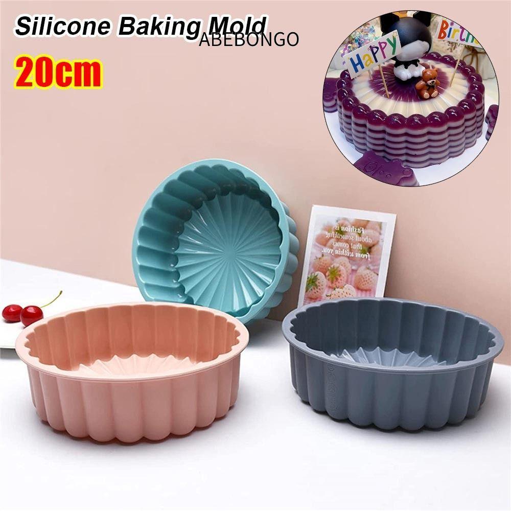 แม่พิมพ์เค้กชาร์ลอตต์ 1 ชิ้น, แม่พิมพ์อบทรงกลม 20 ซม., เค้กซิลิโคนไม่ติด Mould สําหรับทาร์ตพาย