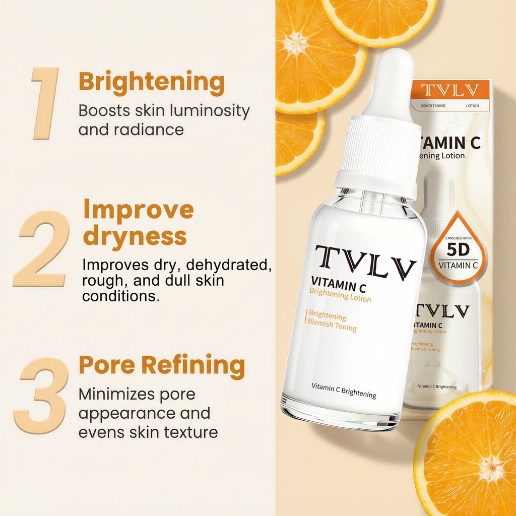 เวอร์ชันภาษาอังกฤษ Hydrating Vitamin C Essence Lotion Moisturizing Moisturizing Brightening Rejuvena