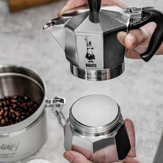 【จัดส่งทันที】51/58MMกระดาษกรองกาแฟวงกลม 100/500แผ่น สำหรับหม้อต้มกาแฟ Moka Pot/AeroPress Paper Filter