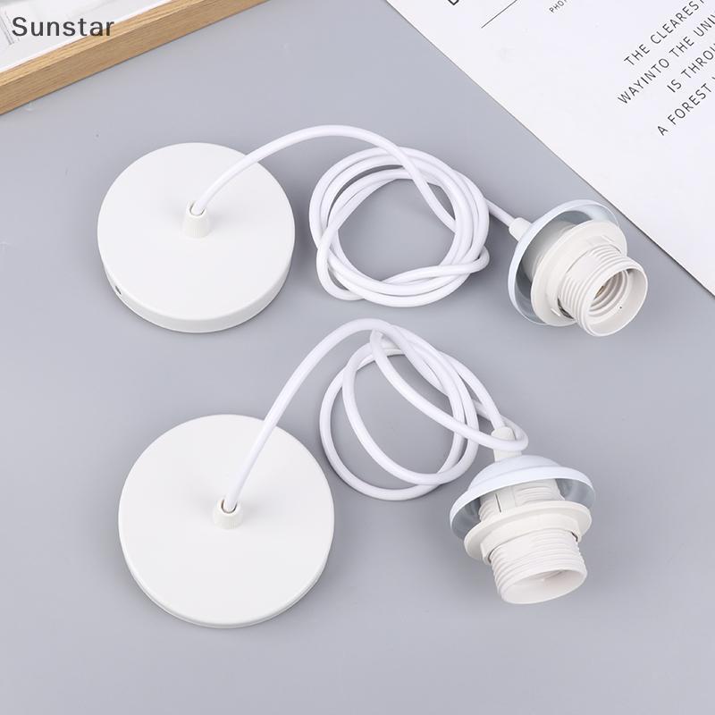 Sunstar Retro E27 โคมไฟ 1 M/1.5 M ลวดโคมไฟเพดาน Soet โคมไฟฐานสําหรับจี้ไฟ