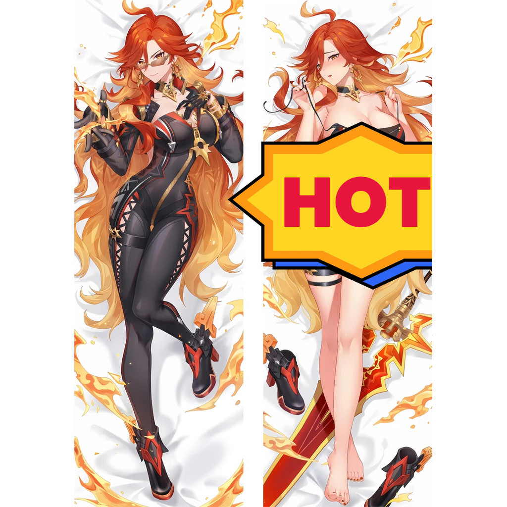 Genshin Impact Pyro Archon Mavuika อะนิเมะ Dakimakura หมอน Multi-Size