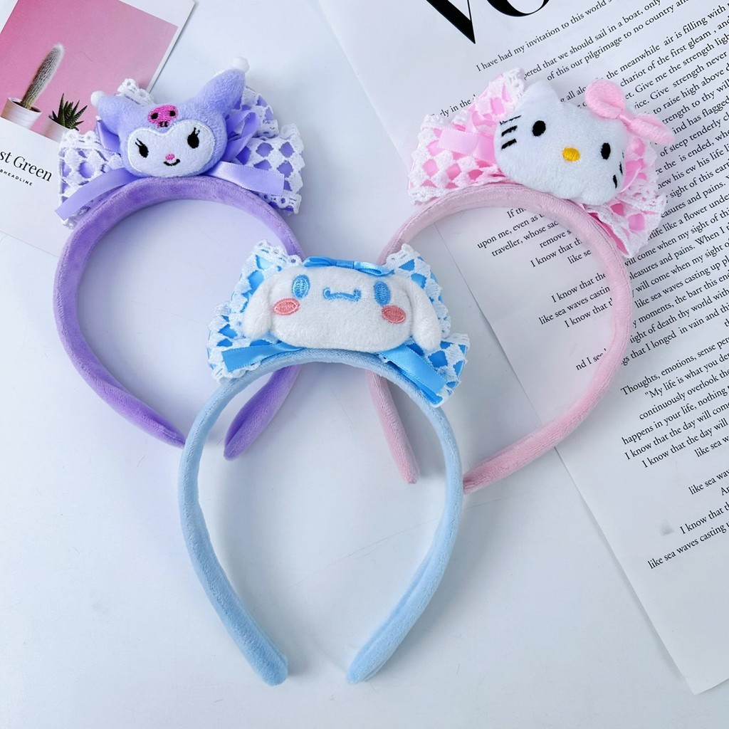 ที่คาดผม ลายการ์ตูนซาริโอ้ แฟชั่นมาใหม่ พร้อมส่ง
