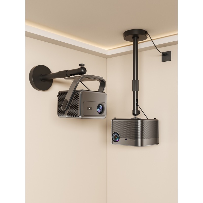 โปรเจคเตอร์แขวนผนังวงเล็บแขวนเหมาะสําหรับ PH46 XGIMI Z7X H6 Nuts N1S Dangbei Xiaomi 3 Xiaoming Haqu 