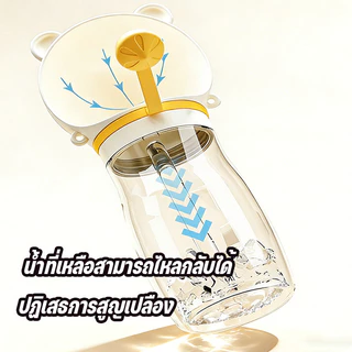ขวดน้ำสุนัขพกพา ขวดน้ำสัตว์เลี้ยง 2in1 ให้น้ำ+อาหาร กันรั่ว ใช้งานง่าย สำหรับสุนัขแมว COD