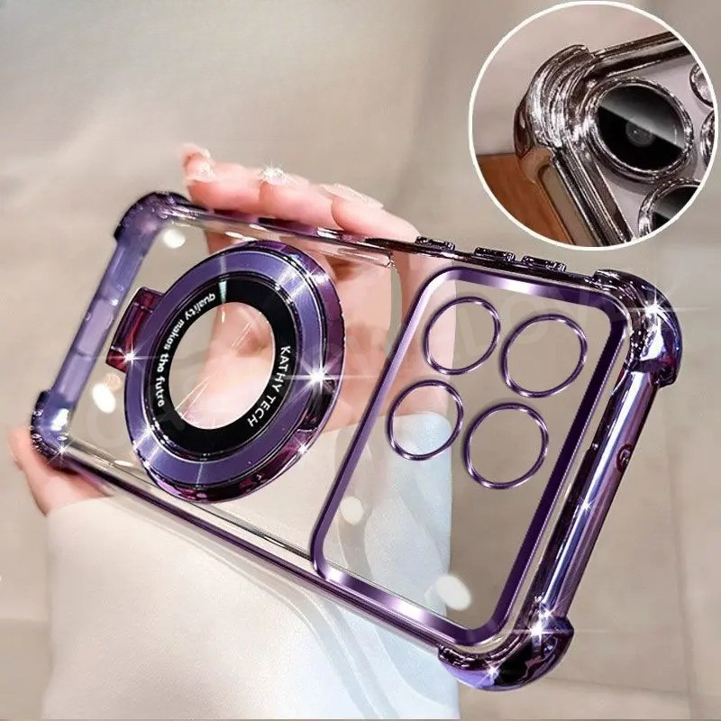 เคสโทรศัพท์สําหรับ POCO F8 Pro Ultra 4G 5G F7 Pro Ultra 2026 CD Bracket เคสโทรศัพท์ซิลิโคนสี่มุมถุงลมนิรภัยกันกระแทกปลอกโทรศัพท์ฝาหลัง