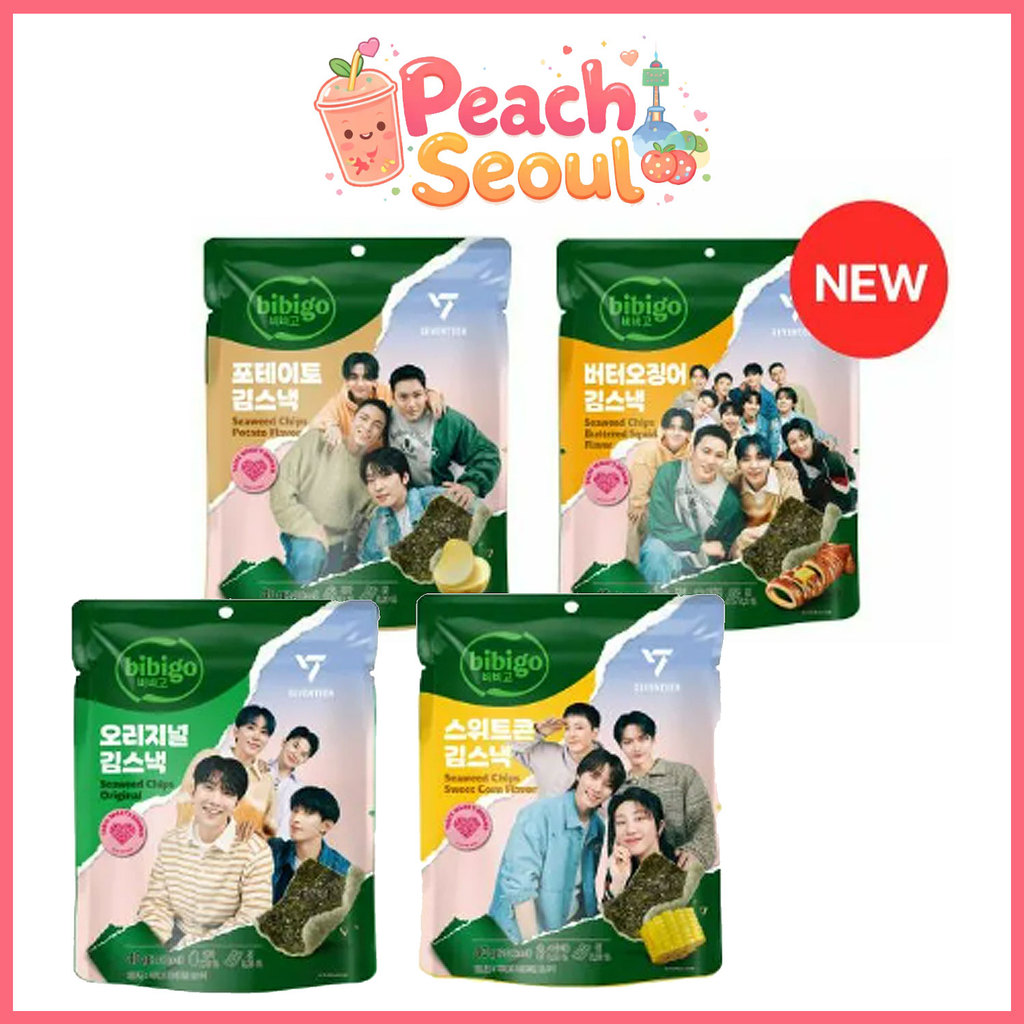 [Bibigo] Original/Sweet Corn/Potato Seaweed Snack 40g _จากเกาหลี