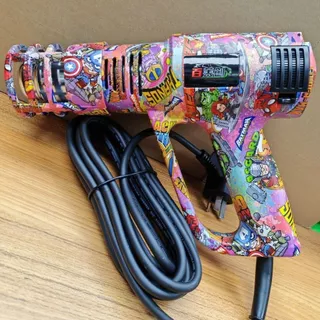 Graffiti Anti-Scalding เบเกอรี่ปืน 5 M Line รถฟิล์มเครื่องมือ High Power 2500W ฟิล์มเสื้อผ้ารถสี-แขวนฟิล์ม Sun Film