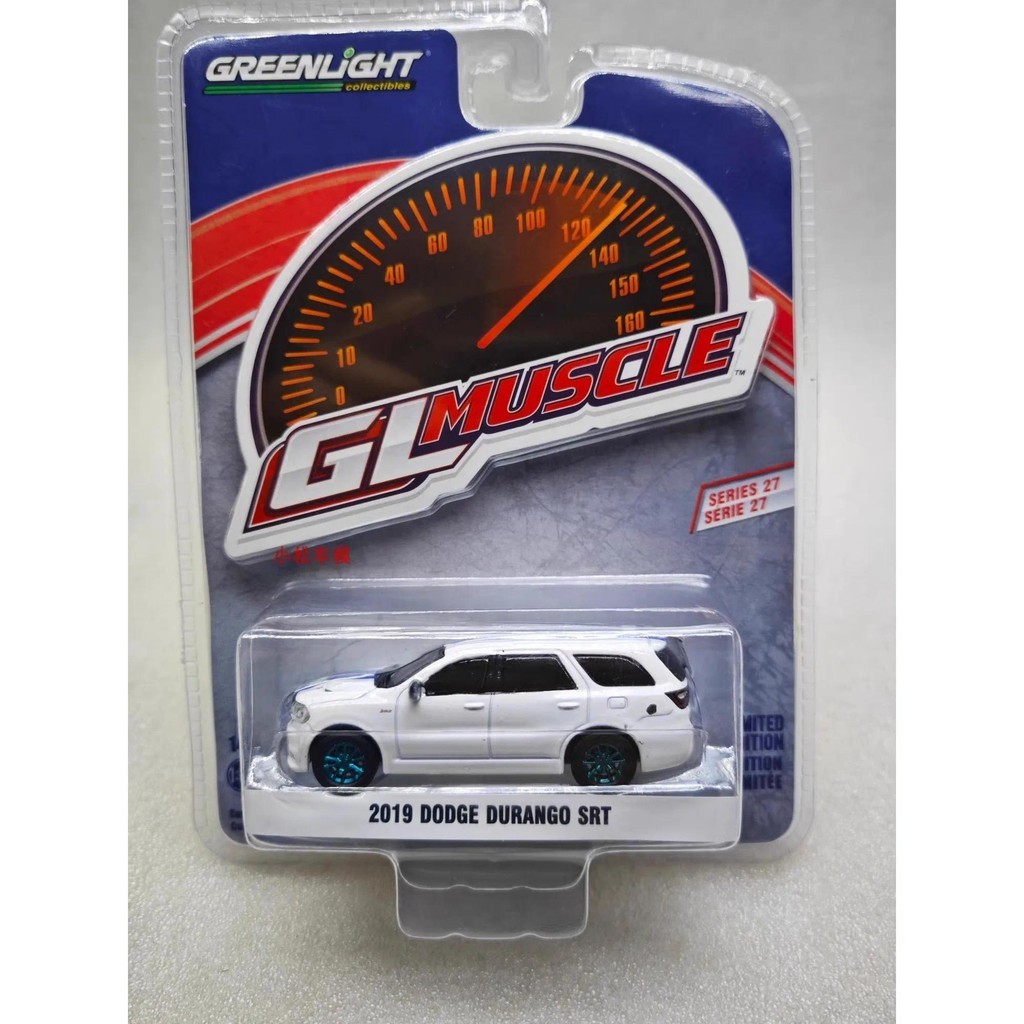 1:64 2019 Dodge Durango SRT จําลองรถสะสมของเล่นของขวัญของที่ระลึกแสดงเครื่องประดับ