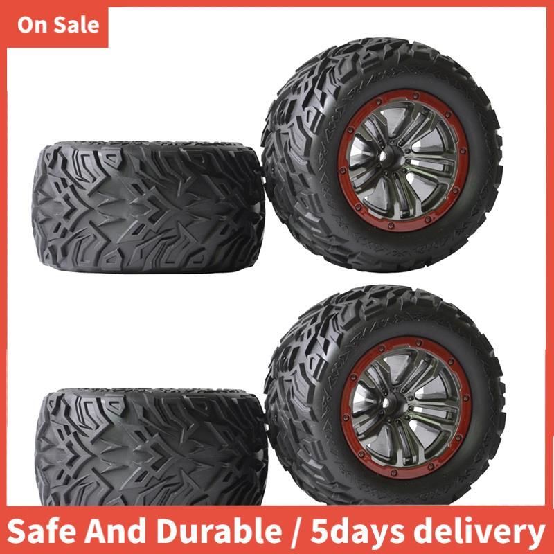 4 ชิ้นยาง Tyre ล้อ 56-ZJ02 สําหรับ 9155 9156 Xinlehong 9155 9156 1/12 RC รถอะไหล่
