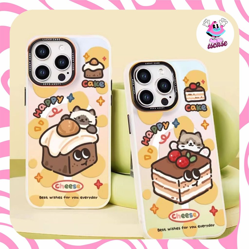 So Cool Happy เค้กการพิมพ์โฮโลแกรม oppo reno 5f 11f 13f a3x a55 a18 a15 a16k a16e a17 a17k a1k realm