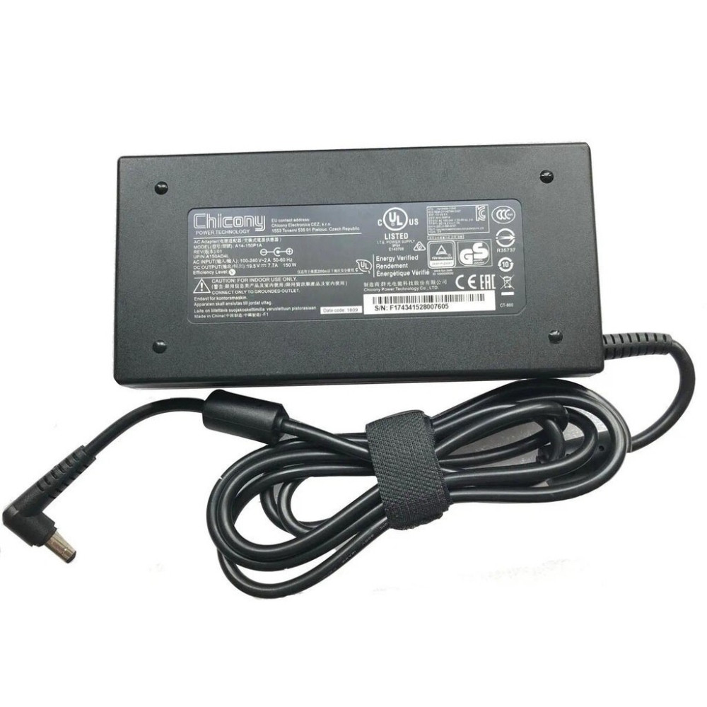 Chicony 7.7A 150W อะแดปเตอร์ AC สําหรับ GIGABYTE M32UC Gaming Monitor สายไฟจ่ายไฟ