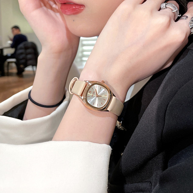 CILOA Niche Art นาฬิกาผู้หญิงขนาดเล็กประณีตหรูหราผู้หญิงยี่ห้อของแท้นาฬิกาผู้หญิง Mechanical Light Luxury นาฬิกาผู้หญิง [6821] - รูปที่ 4