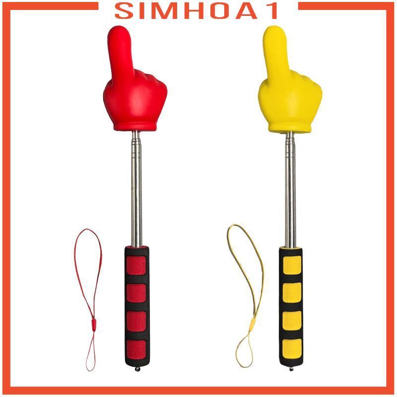 [Simhoa1] Telescopic Pointer Finger Pointer Presentation Stick และครู Pointer Retractable พร้อมยืดหย