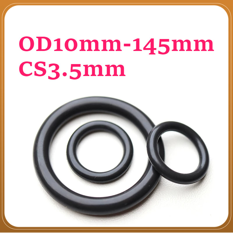 CS3.5mm แหวนซีลยาง O-ring O-ring OD10-145mm สีดำ โอริง O-Ring วงใน  ยางโอริง  TL-88-1