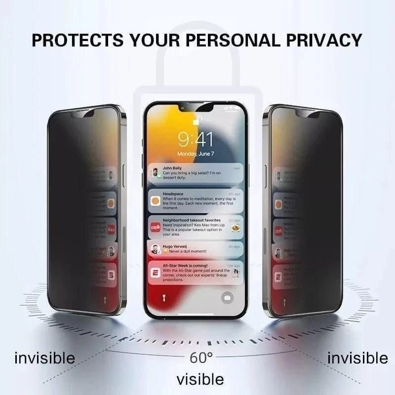 LAYAR TG Anti Bubble GLass กาวเต็มหน้าจอ Protector Tempered GLass Clear Privacy Anti Spy Static Cove