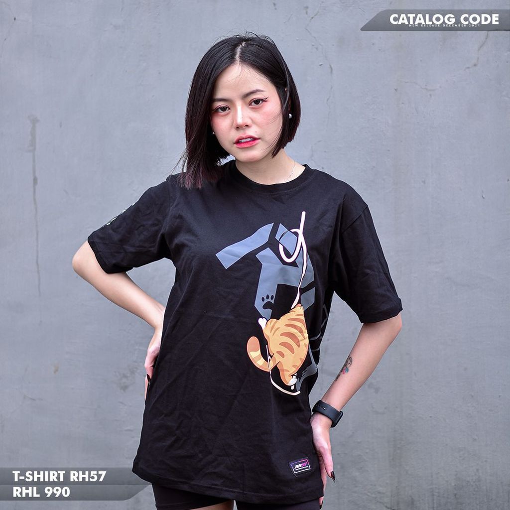 RH57 STREET TSHIRT RHL 990 เสื้อยืดผู้หญิงผู้ชาย ORIGINAL