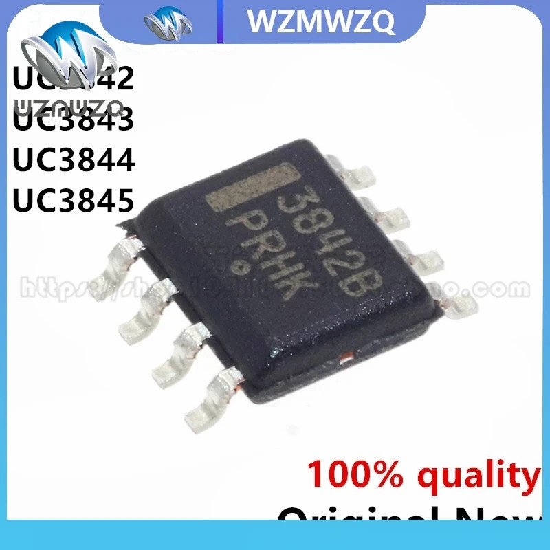 5PCS UC3842A UC3843A UC3844B UC3843B UC3845B SOP8 UC3842 UC3843 UC3844 UC3845 SOP-83842B UC3843B UC3