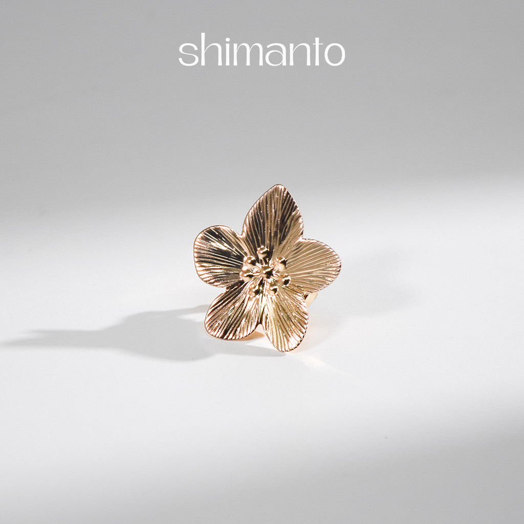 Shimanto กระดุมเสื้อแฟชั่น สำหรับตกแต่งเสื้อผ้า ดอกกุหลาบ ดอกคามิเลีย ประดับเพชร DIY เสื้อเชิ้ต เสื้อสูท