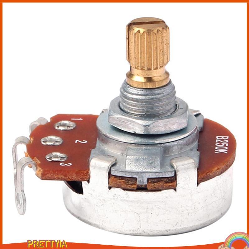 [สวย] 5x เครื่องมือ b250K Push Pull Control Pot Pot Potentiometer สําหรับกีตาร์ไฟฟ้า