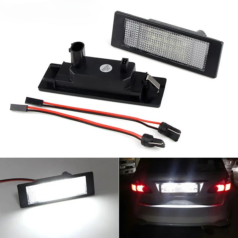 2xCanbus ไฟป้ายทะเบียน LED สําหรับ BMW E81 E87 F20 E63 E64 F12 F13 F06 Z4/E85 K48 สําหรับ Mini Coope