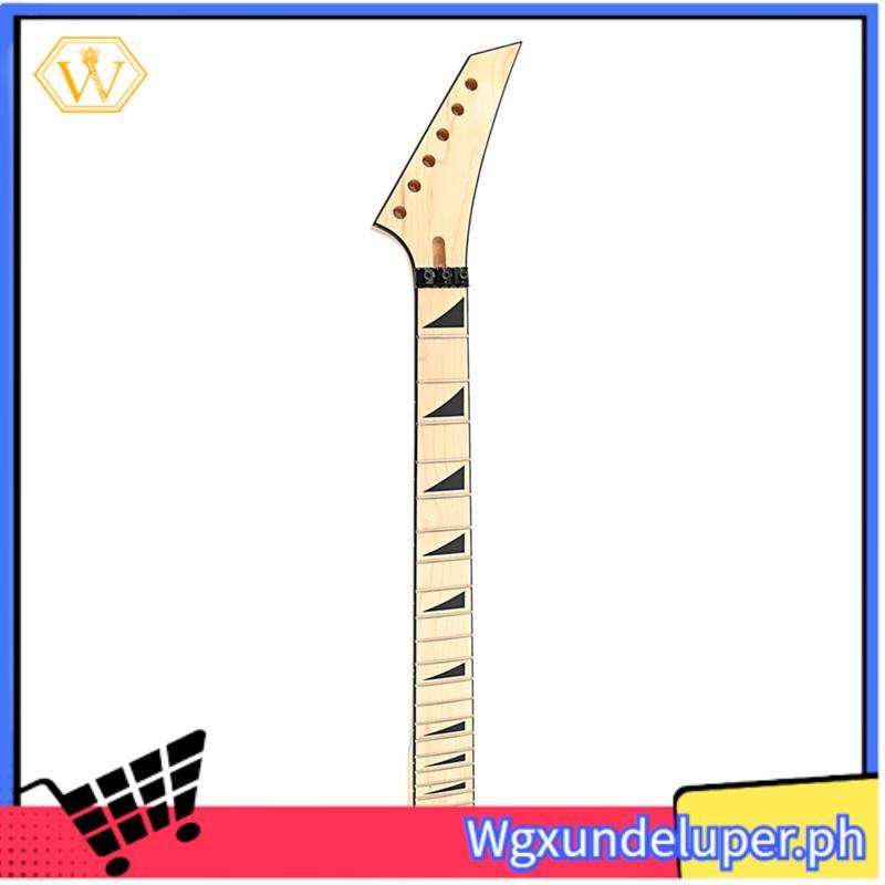 W24 Frets กีตาร์คอ Maple Fingerboard พร้อม String Lock Jackson ขวาสําหรับ 6-String กีตาร์ไฟฟ้าคอเปลี