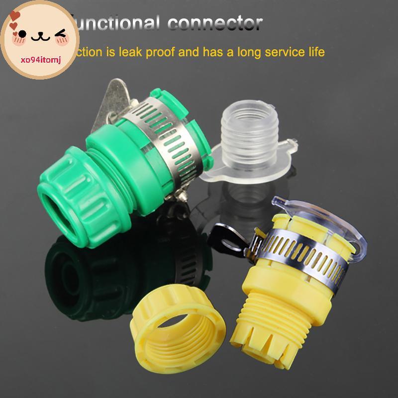 XOTOMJ Qui Connect Garden Hose ฟิตติ้ง Water Connector Faucet Adapter Kitchen Mixer Faucet Hose Conn