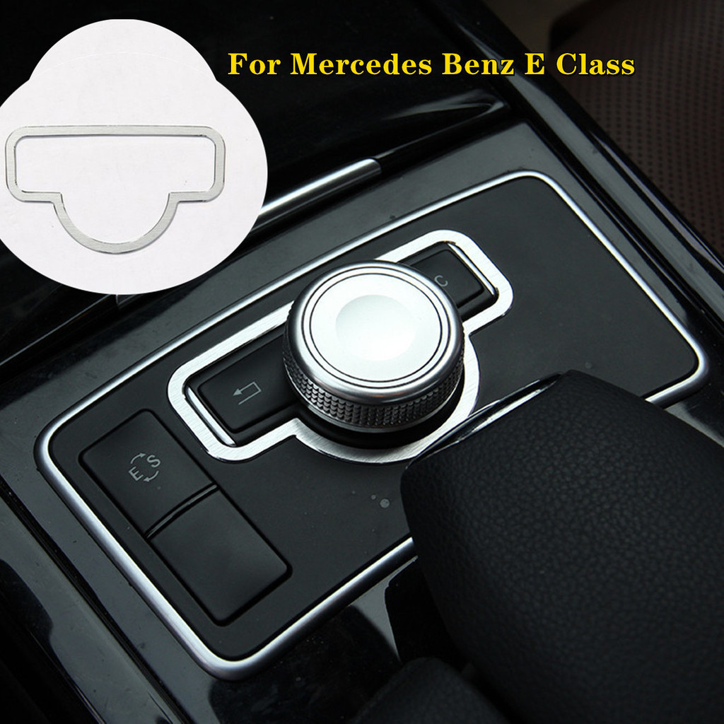 รถจัดแต่งทรงผมคอนโซลสวิทช์กรอบสติกเกอร์ Trim Fit สําหรับ Mercedes Benz CE GLK CLS Class W204 W212 X2