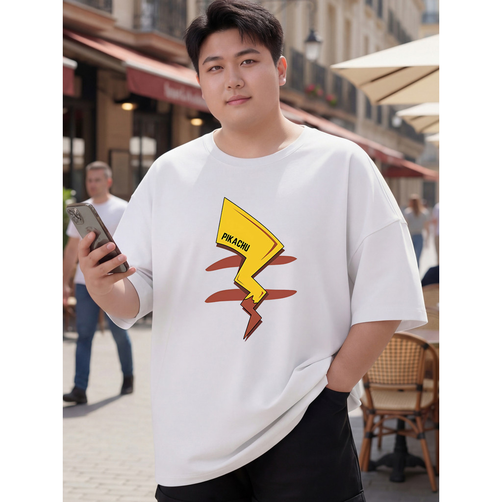 2Y666 [AIYOU] Lelaki Baju T เสื้อผู้ชาย Tshirt เสื้อผ้า Crop Top Plus ขนาด Seluar สไตล์เกาหลี 1XL-5X