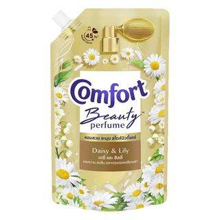 LeeMart น้ำยาปรับผ้านุ่ม คอมฟอร์ท Comfort 470ML คอมฟอท ถุงเติม คอมฟอด ปรับผ้านุ่ม บิวตี้ สีทอง ขนาด 470 มล.