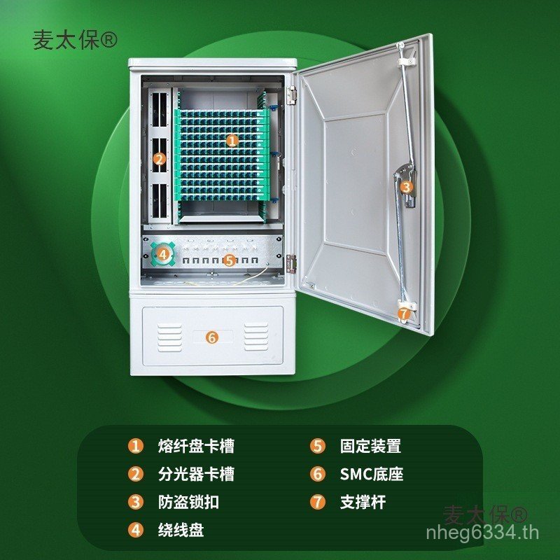 สายเคเบิลออปติคอลกลางแจ้งใยแก้วนําแสงหนา Taibao จับคู่ fc144smc Core การเชื่อมต่อข้าวสาลีเต็มรูปแบบต