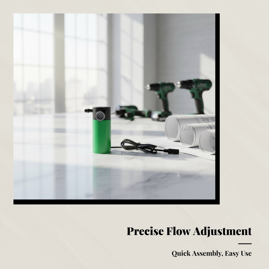 ปั๊มจุ่มขนาดเล็ก 12V สําหรับตัด Slotting, Max Flow 5L/min