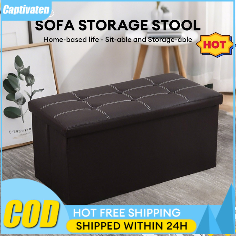 CODโปรโมชั่น สตูลหนังขี้เกียจ เก้าอี้เก็บของความจุใหญ่ หลาย สำหรับห้องนอนเด็ก เก้าอี้เบาะ กล่องเก็บของเล่น ส่งฟรี