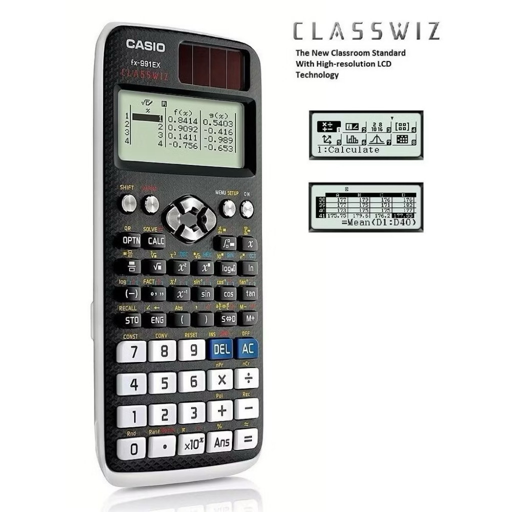 เครื่องคิดเลขวิทยาศาสตร์ Casio Fx-991Ex Classwiz