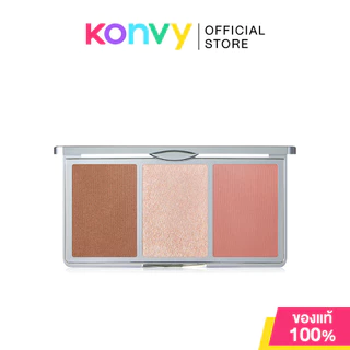 SUPERMOM I’M A Trio Palette 4.5g ซุปเปอร์มัม พาเลทที่รวมเมคอัพ 3 สไตล์ในตลับเดียว
