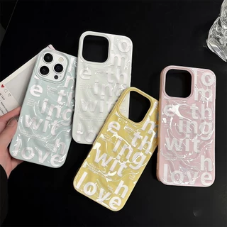 สําหรับ iPhone 16 15 14 13 12 11 Pro Max X XR XS Max 16 15 14 7 8 Plus เคสไอโฟน17 น่าสนใจ ลายการ์ตูน เคสไอโฟนสวยๆ Case
