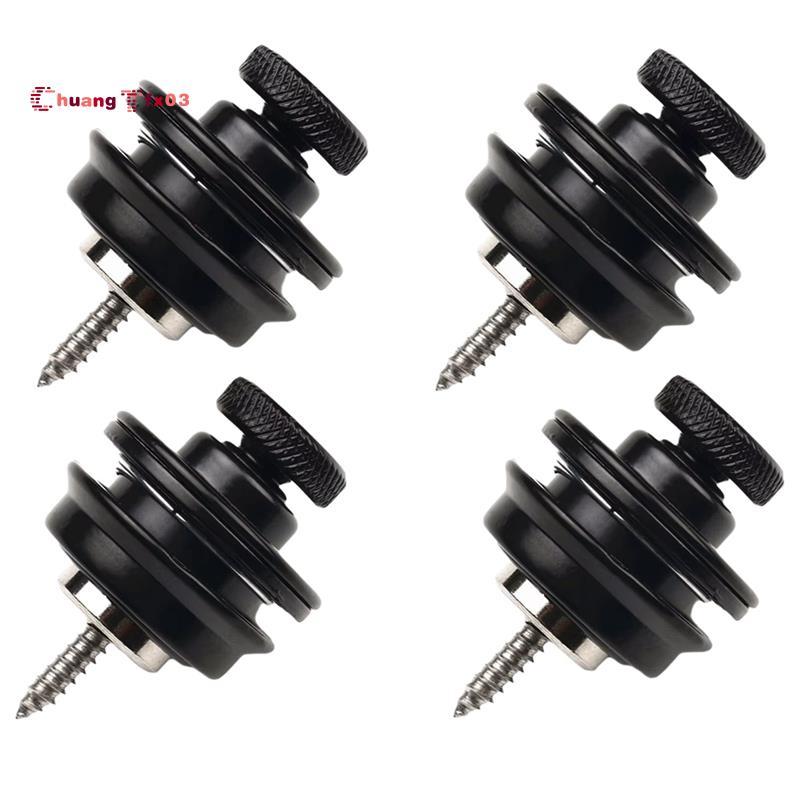 Chuangtfx03Guitar Strap Lock กีตาร์ไฟฟ้า Anti-Slip Strap Buckle Guitar Safety Strap Lock