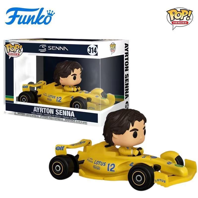 รถแข่ง POP F1 McLaren Rodas Elton Seine Riding Deluxe Edition โมเดลตกแต่งคลังสินค้าพร้อม Funko