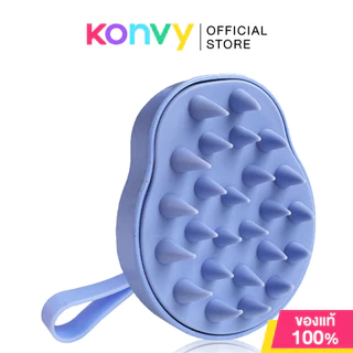 Livetined Hairona Silicone Shampoo Comb 1pc แปรงซิลิโคนสระผม ลีฟทิเนด สระผมสะอาด ไม่เจ็บหนังศีรษะ.